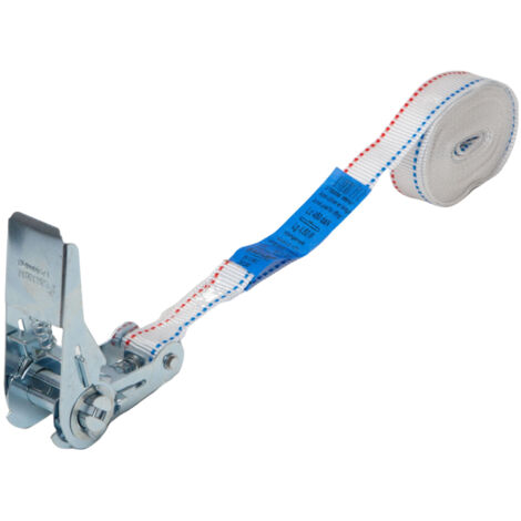 COBALTIX sangle arrimage ceinturon a cliquet BASIC Line LC300 en l25 mm L4,5m - ABAMICE4