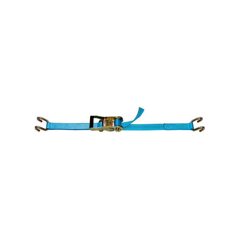 Cinghia di ancoraggio Levac Larghezza 35 mm - 300 Kg - 2 ganci perimetrali - L.6 m - 4558C06