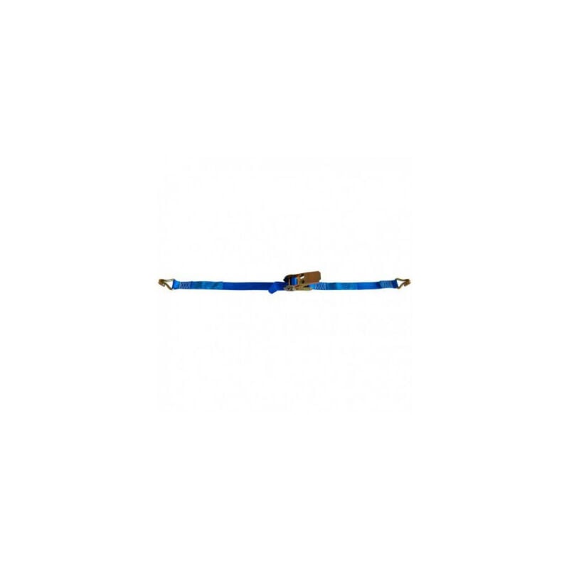 Cinghia di ancoraggio Levac Larg.25 mm - 400 Kg - Gancio doppio saldato - L.5 m - 4552A05