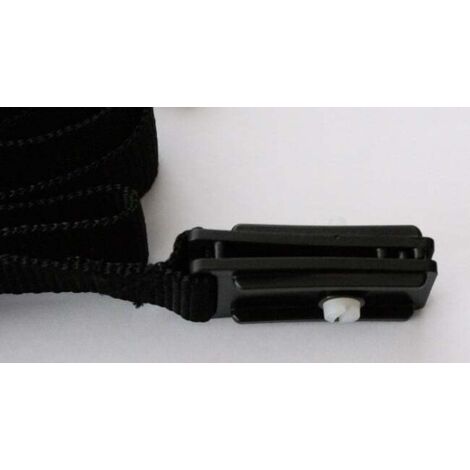 Sangle avec pince pour enrouleur de piscine – Longueur 140 cm – Pince robuste en plastique – Installation simple et rapide – Piscineo