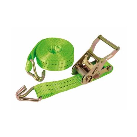 Sangle bagagère à cliquet crochets 25mmx5m 400/800kgs