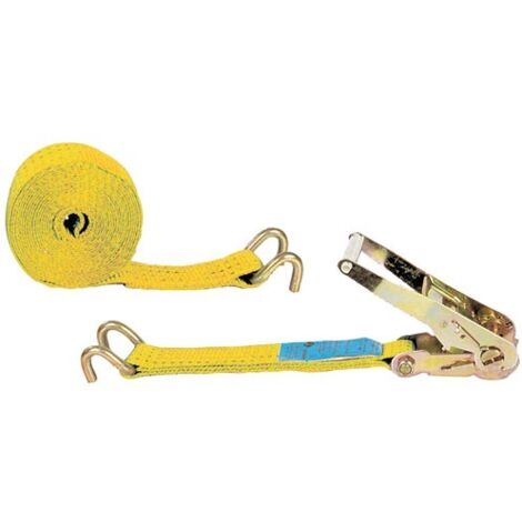 SANGLE CROCH. JAUNE TEND.CLIQ.50MM 12M CHAPUIS - KLA012