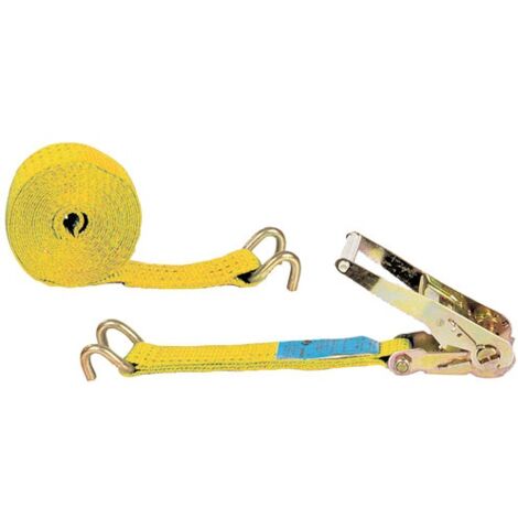 SANGLE CROCH. JAUNE TEND.CLIQ.50MM 12M CHAPUIS - KLA012