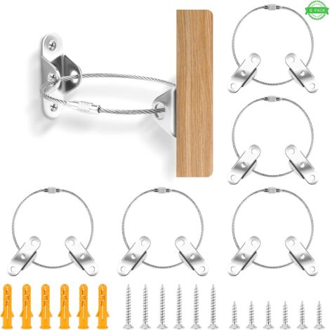Fixation Meuble Mural Sécurité Anti-basculement TV - Lot De 2 Sangles Sans Perçage Protection Meuble Sans Perçage