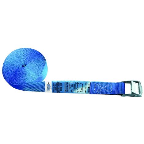 Sangle d'arrimage 1 partie bleu 5 mètres 125 daN - PMS INDUSTRIE