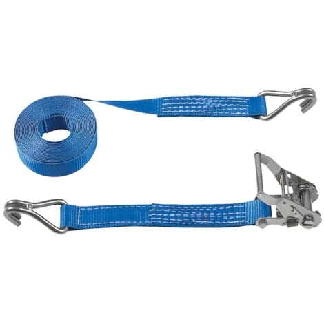 Sangle d'arrimage 2 parties bleu 5 mètres 1000 daN - PMS INDUSTRIE