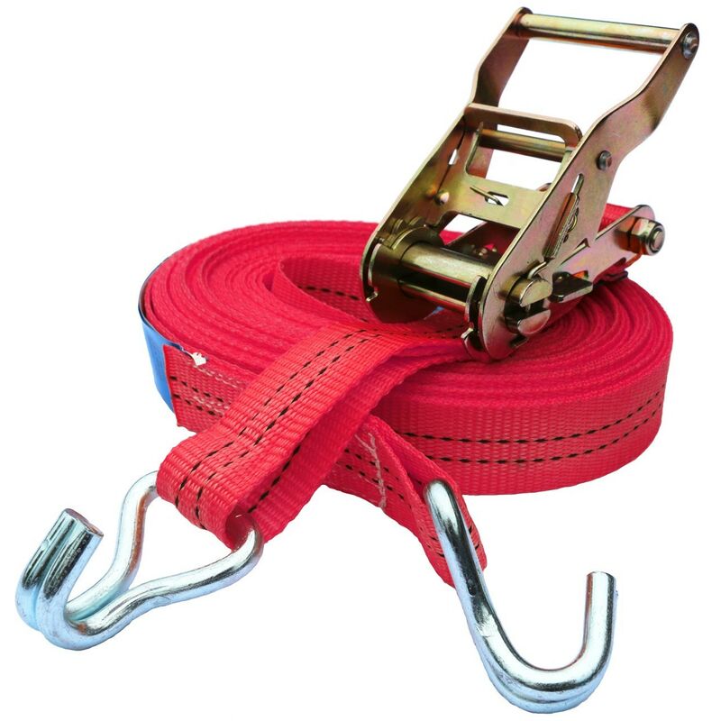 Sangle d'arrimage avec tendeur à cliquet 12 mètres - 2 tonnes