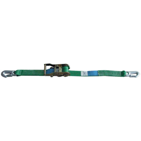 Sangle d'arrimage 'Š¢ cliquet 35 mm 2 pices 4 m Crochet K