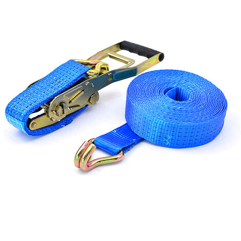 SANGLE D'ARRIMAGE POLYESTER 35MMX6M A CLIQUET (2 TONNES) FORGES DE MAGNE - 383824
