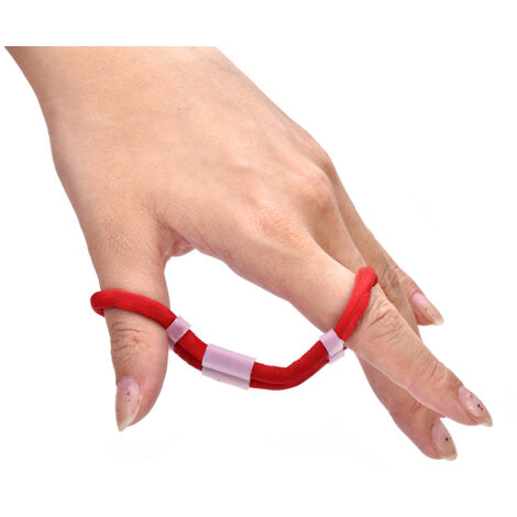 Sangle de doigt réglable pour arc de chasse, accessoire de tir à l'arc récurvé rouge