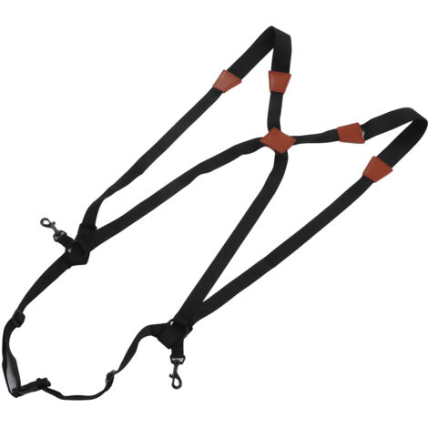 Sangle de Drone pour Contrôleur RC, Noir en Nylon et Cuir PU, Confortable pour Adultes en Extérieur