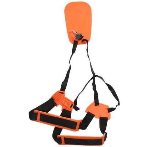 Sangle de harnais réglable pour sécateur de jardin  Sangle rembourrée à double épaule pour tondeuse à gazon