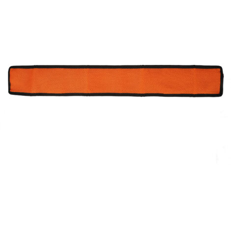 Sangle de maintien pour repose-pieds de fauteuil roulant, accessoire de sécurité réglable pour fauteuils de 50 cm, taille XL orange