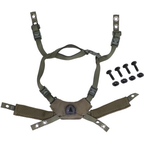 Sangle de mentonnière réglable à molette pour casque MICH, accessoire de suspension rapide, couleur vert OD