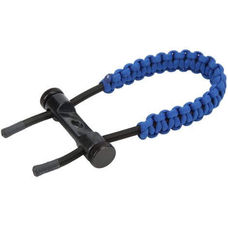 Sangle de Poignet Tressée pour Archer - Protection et Soutien pour Arc Classique ou Compound - Accessoire de Tir à l'Arc