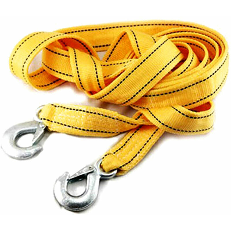 Start - Sangle De Remorquage Avec Crochets Corde De Recuperation De Vehicule De Voiture Corde De Remorque 11 023 Lb Capacite De Corde De Remorquage