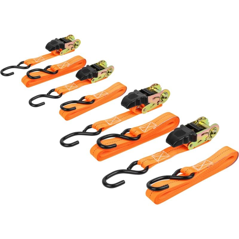 Jeu De 4 Sangles à Cliquet 500 Kg LAS
