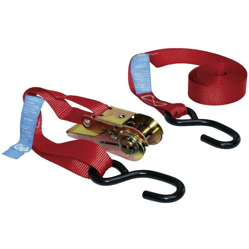 Sangle de serrage double 250 daN 10317 (L x l) 5 m x 25 mm - LAS