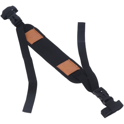 Sangle d'épaule ajustable pour arc à poulies - Support mains libres en tissu Oxford résistant, absorption des chocs, noir