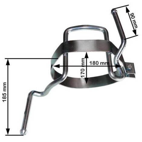 Sangle echappement -1 Piece- Pour Peugeot 206+