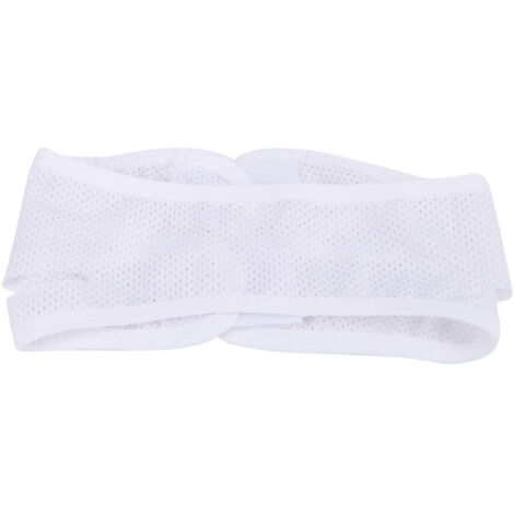 Sangle Menton Anti Ronflement Adulte - Bandeau Respirant de Soutien de la Mâchoire pour Affinement du Visage (Blanc)