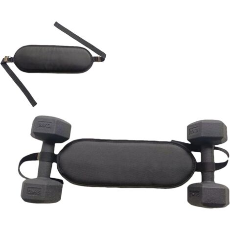 Sangle pour Haltère d'Épaulé - Hanche - Ceinture Hip Thrust à Halteres -