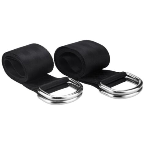 Sangle pour hamac 150 x 2, fixation pour hamac avec 2 crochets de sécurité et anneaux en D pour la fixation d'une balançoire, d'un hamac, d'un siège de camping ou suspendu, poids 550 kg