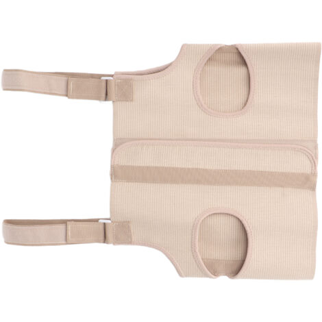 Sangle thoracique ajustable respirante, fixation élargie adhésive pour soutien postural, taille XL