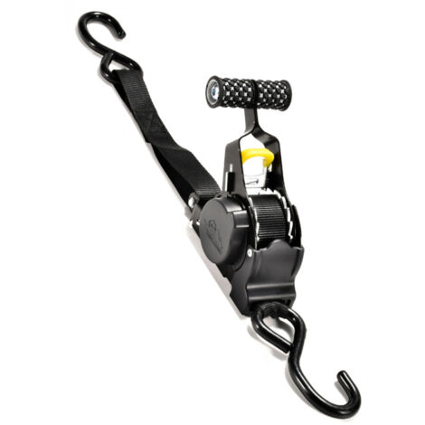 Sangles à cliquet rétractables automatiques, enrouleur automatique, capacité de charge de 680 kg, sangles auto-rétractables pour voitures, motos et bagages.