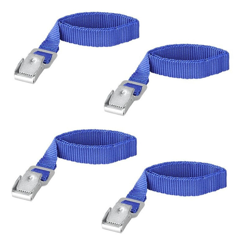 Proplus - Sangles De Blocage Métal Pour Porte-vélo 4 Pièces