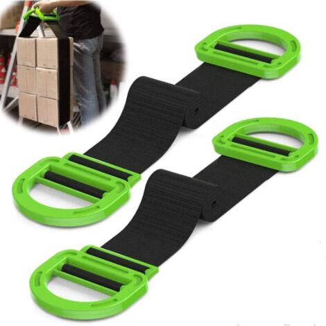 Sangles de déménagement et de Levage pour Meubles, boîtes, Matelaonstruction, Sangles de Levage(2PCS) Cisea