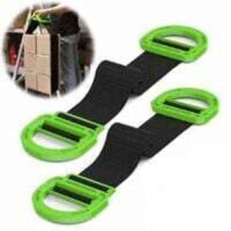 Sangles de déménagement et de Levage pour Meubles,botes,Matelaonstruction,Sangles de Levage(2PCS)