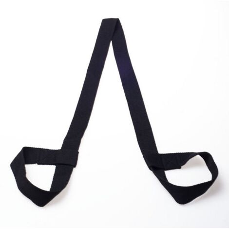 Sangles de yoga Sangles de tapis d'exercice Corde Sangles de yoga élastiques bidirectionnelles Sangle de tapis de yoga en coton
