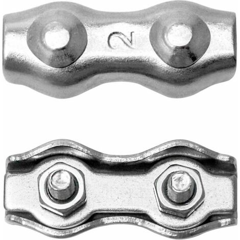 Sangles en acier inoxydable, colliers duplex, pour parois métalliques