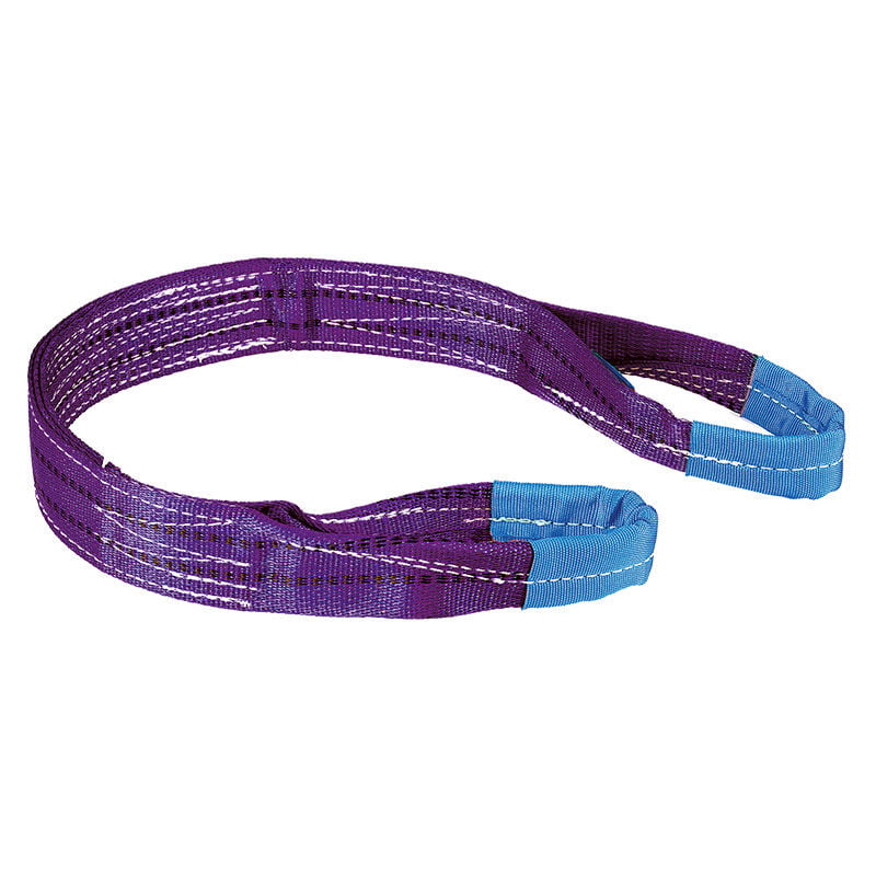 Fervi - Sangles plates en polyester pour levage 1 ton 1 metre 1/1000