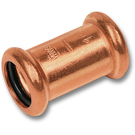 SANHA Pressfitting, Muffe 42mm Kupfer, Nr.6270 - 83067362 von Buderus