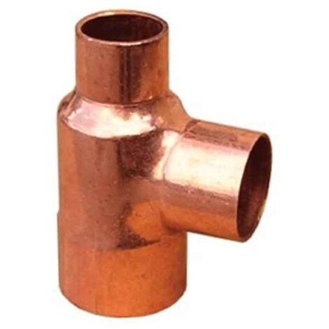 Sanha - Té réduit à souder - cuivre - Ø22x14x18mm - 90° - Série 5130