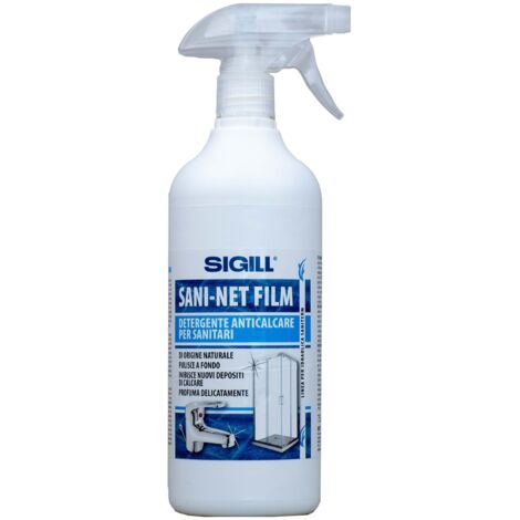 Sani-net film detergente anticalcare per sanitari flacone da 750 ml