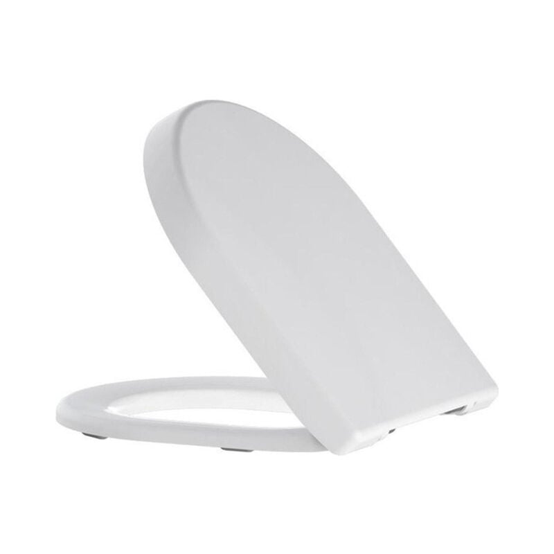 Abattant de wc à fixation rapide et à fermeture progressive adapté à villeroy & boch subway 2.0 blanc - Fugaflow