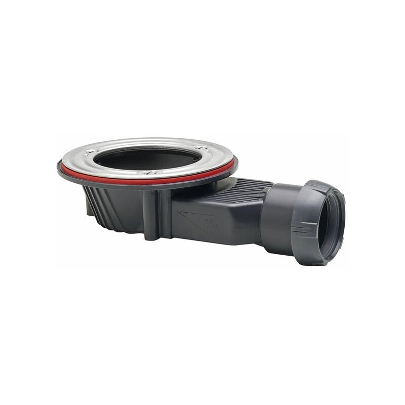 Siphon - extra plat - 90mm - Wirquin