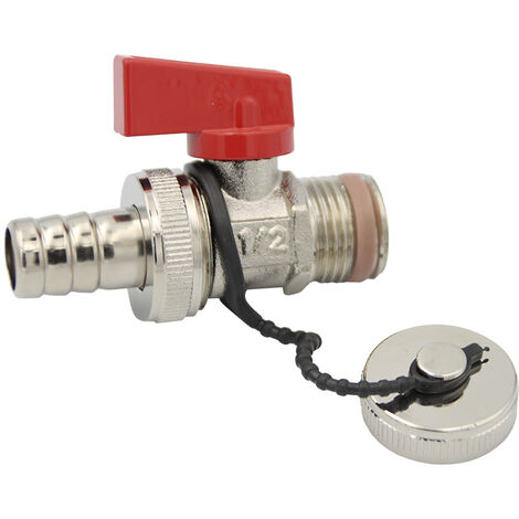 Sanicomfort Kesselfüll und Entleerungshahn 1/2" mit Kappe und