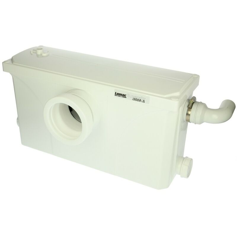 Banyo - wc avec broyeur intégré - Sanicompact Comfort, 1 entrée disponible pour lave-mains - Réf. C72LV