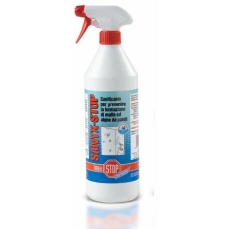 SPRAY ANTIMUFFA STERILIZZANTE PITTURA MURALE MURO STOP MUFFA SBIANCANTE  AREXONS FULCRON