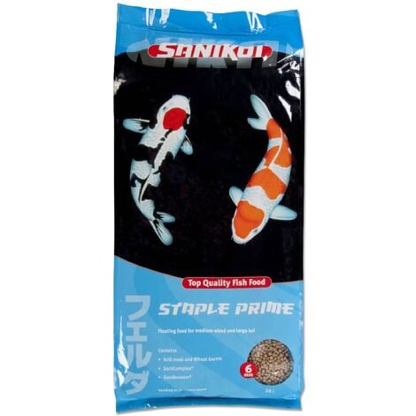 Staple Prime Sanikoi 3800/7600 g Nourriture de poisson Aliment de base flottante