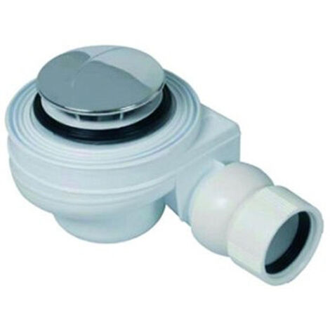 Sanit bonde de douche complète pour receveur de douche avec trou 52mm chrome
