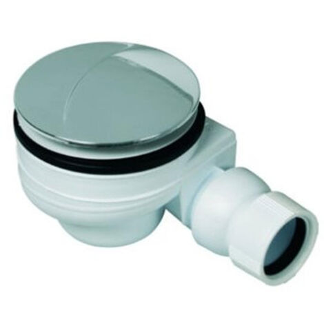 Sanit bonde de douche complète pour receveur de douche avec trou 90mm chrome