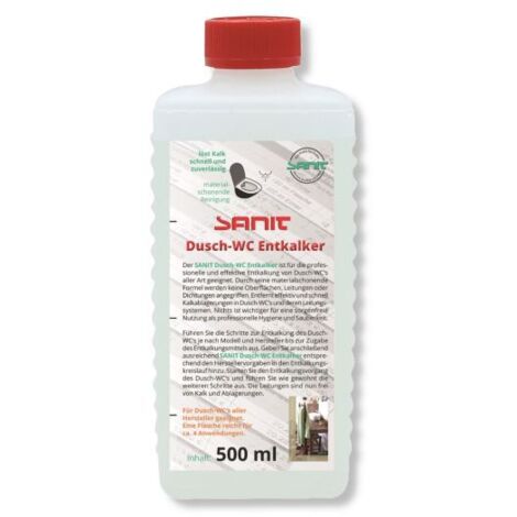 Sanit Dusch-WC Entkalker 500 ml Flasche
