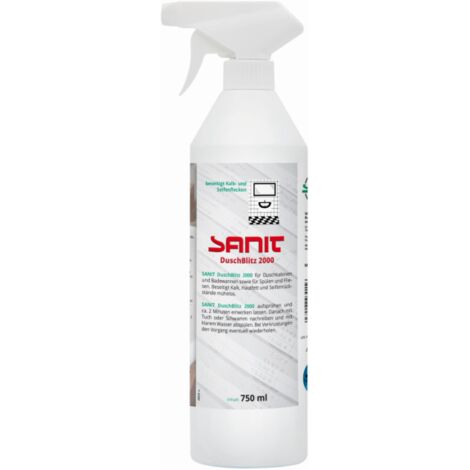 Sanit Duschblitz 2000 Reiniger 3015 750 ml, Flasche