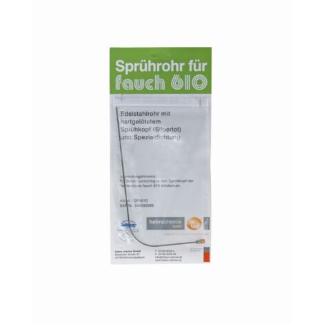 Sanit Fauch Sprührohr 8702 für Fauch 610