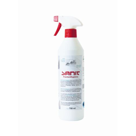 SANIT Flächen Desinfektion Flächendesinfektion 750 ml Fasche Desinfektionsmittel 3174